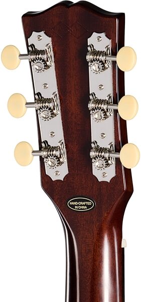 open zoom image for Epiphone 1942 Banner J-45 Reissue Acoustic-Electric Guitar (with Case), Vintage Sunburst, Action Position Back