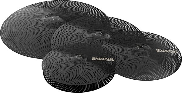 open zoom image for Evans dB One Cymbal Pack, 14 inch, 16 inch, 18 inch, 20 inch, Action Position Back