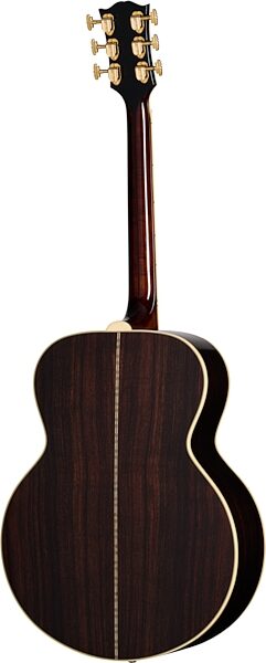 open zoom image for Epiphone Inspired by Gibson Custom Pre-War SJ-200 Rosewood Jumbo Acoustic Guitar (with Case), Vintage Sunburst, Action Position Back