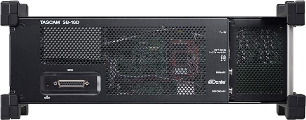 open zoom image for TASCAM SB-16D 16-Input/16-Output Dante Stage Box, New, Action Position Back
