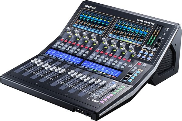 open zoom image for TASCAM Sonicview 16XP Digital Mixer, 32-Channel, Open Box (Very Good), Left Angle
