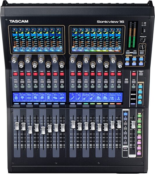 open zoom image for TASCAM Sonicview 16XP Digital Mixer, 32-Channel, Open Box (Very Good), Top