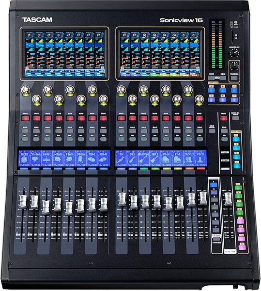 open zoom image for TASCAM Sonicview 16XP Digital Mixer, 32-Channel, Open Box (Very Good), Front