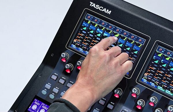 open zoom image for TASCAM Sonicview 16XP Digital Mixer, 32-Channel, Open Box (Very Good), Touchscreen