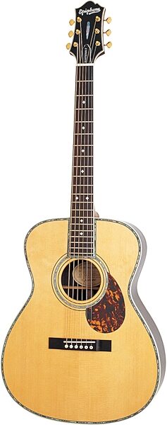 open zoom image for Epiphone Masterbilt EF-500RA Acoustic Guitar, Natural Satin