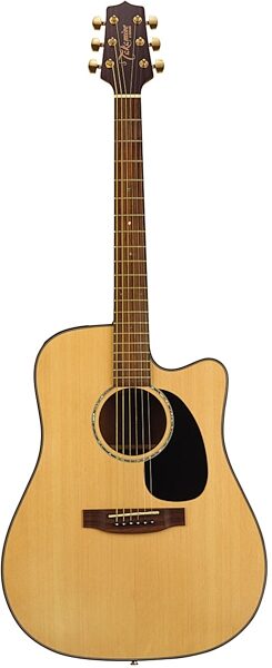 open zoom image for Takamine EG340SC Dreadnought Cutaway Acoustic-Electric Guitar, Natural