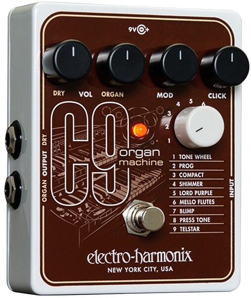open zoom image for Electro-Harmonix C9 Organ Machine Pedal, New, Main