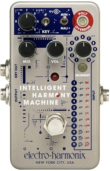 open zoom image for Electro-Harmonix Intelligent Harmony Machine Pedal, New, view