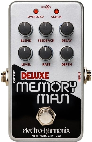 open zoom image for Electro-Harmonix Nano Deluxe Memory Man Analog Delay Pedal, New, view