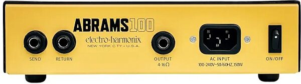 open zoom image for Electro-Harmonix ABRAMS100 100-Watt Guitar Amplifier Head, New, Action Position Back