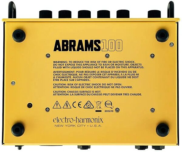open zoom image for Electro-Harmonix ABRAMS100 100-Watt Guitar Amplifier Head, New, Action Position Back