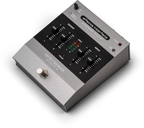 open zoom image for Electro-Harmonix Effects Interface Hardware Plug-in Pedal, New, Action Position Back