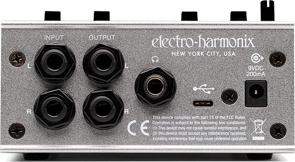 open zoom image for Electro-Harmonix Effects Interface Hardware Plug-in Pedal, New, Action Position Back