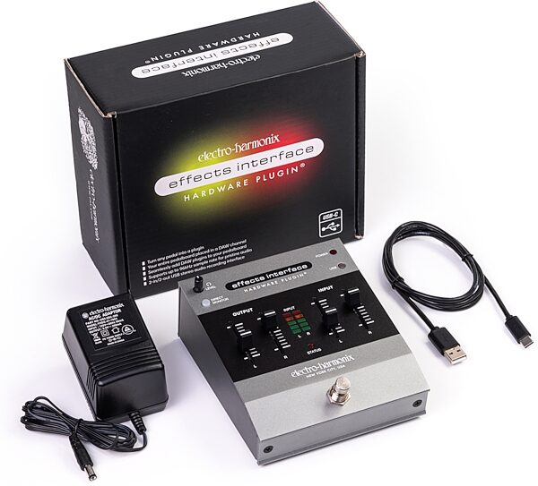 open zoom image for Electro-Harmonix Effects Interface Hardware Plug-in Pedal, New, Action Position Back