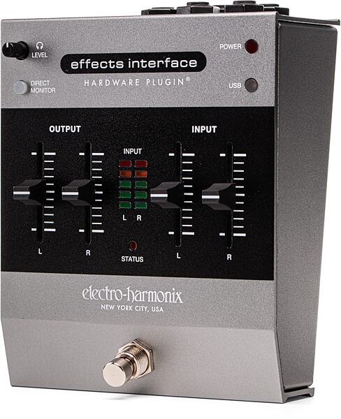 open zoom image for Electro-Harmonix Effects Interface Hardware Plug-in Pedal, New, Action Position Back