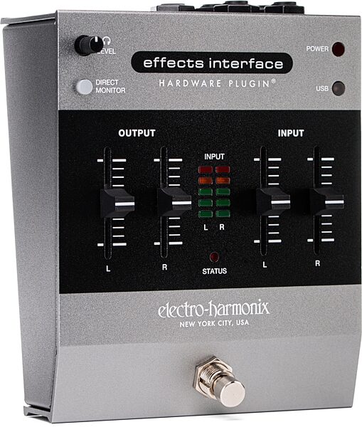 open zoom image for Electro-Harmonix Effects Interface Hardware Plug-in Pedal, New, Action Position Back