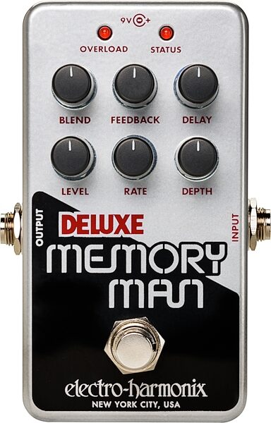 open zoom image for Electro-Harmonix Nano Deluxe Memory Man Analog Delay Pedal, New, Action Position Back