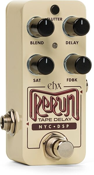 open zoom image for Electro-Harmonix Pico Rerun Tape Delay Pedal, New, Action Position Back