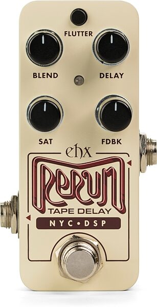 open zoom image for Electro-Harmonix Pico Rerun Tape Delay Pedal, New, Action Position Back