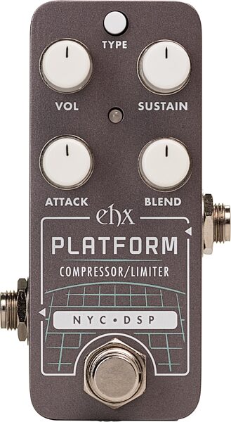 open zoom image for Electro-Harmonix Pico Platform Compressor/Limiter Pedal, New, Action Position Back