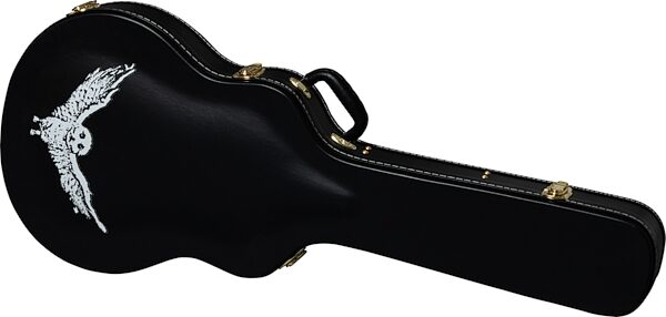 open zoom image for Epiphone Jim James ES-335 '70s Electric Guitar (with Case), Walnut, Action Position Back
