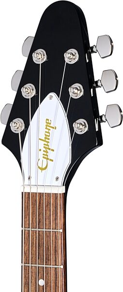 open zoom image for Epiphone Kirk Hammett 1979 Flying V Electric Guitar (with Hard Case), Ebony, View
