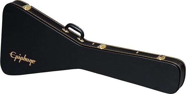 open zoom image for Epiphone Kirk Hammett 1979 Flying V Electric Guitar (with Hard Case), Ebony, View