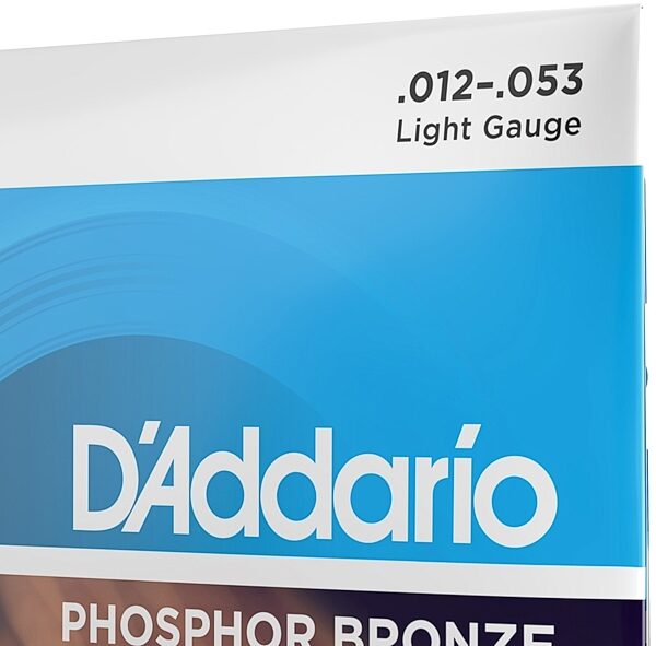 open zoom image for D'Addario EJ16 Phosphor Bronze Acoustic Guitar Strings (Light, 12-53), Single Set, view