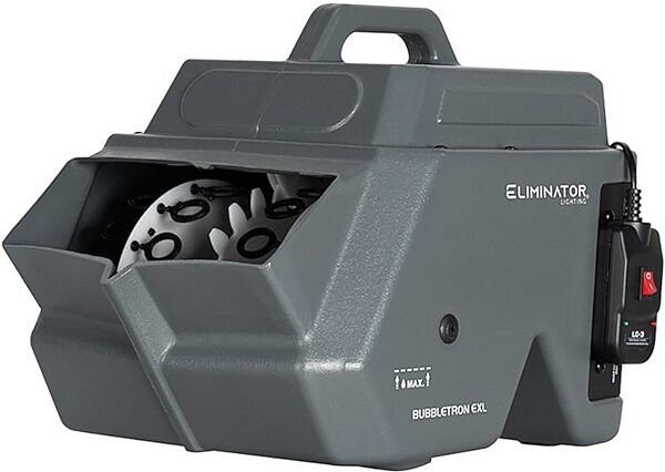 open zoom image for Eliminator Lighting Bubbletron EXL Bubble Machine, New, Action Position Back