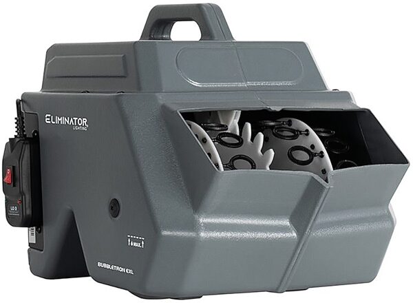 open zoom image for Eliminator Lighting Bubbletron EXL Bubble Machine, New, Action Position Back