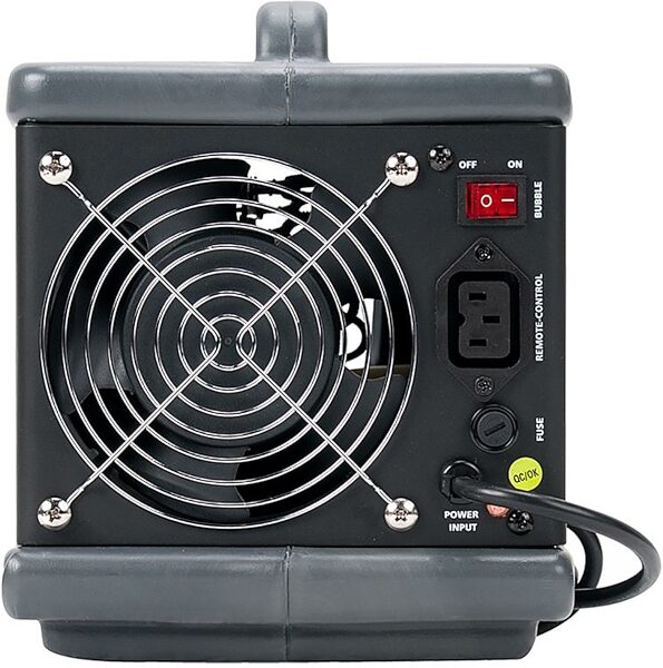 open zoom image for Eliminator Lighting Bubbletron EX Bubble Machine, New, Action Position Back