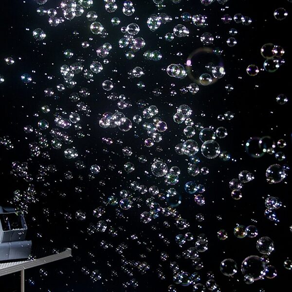 open zoom image for Eliminator Lighting Bubbletron EX Bubble Machine, New, Action Position Back