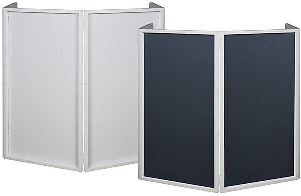 open zoom image for Eliminator Lighting Accu-Stand Event Facade 2 W (with White Frame), New, Action Position Back