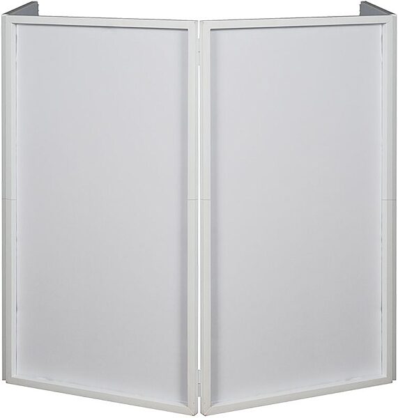 open zoom image for Eliminator Lighting Accu-Stand Event Facade 2 W (with White Frame), New, Action Position Back