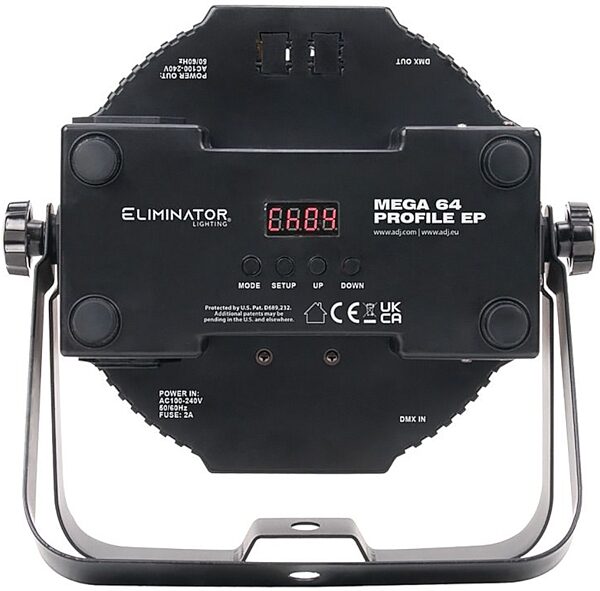 open zoom image for Eliminator Lighting Mega 64 Profile EP Stage Light, New, Action Position Back