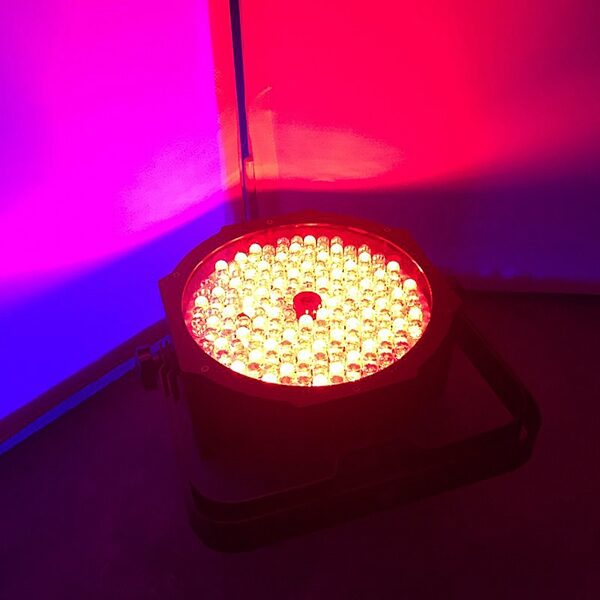 open zoom image for Eliminator Lighting MEGA GO PAR 64E Light, New, Action Position Back