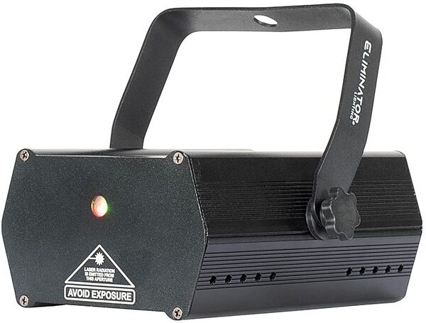 open zoom image for Eliminator Lighting Micro Galaxian Three Laser Light, New, Action Position Back