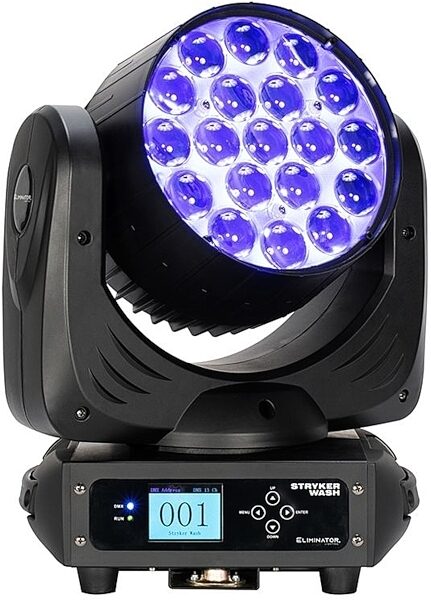 open zoom image for Eliminator Lighting Stryker Wash Effect Light, New, Action Position Back