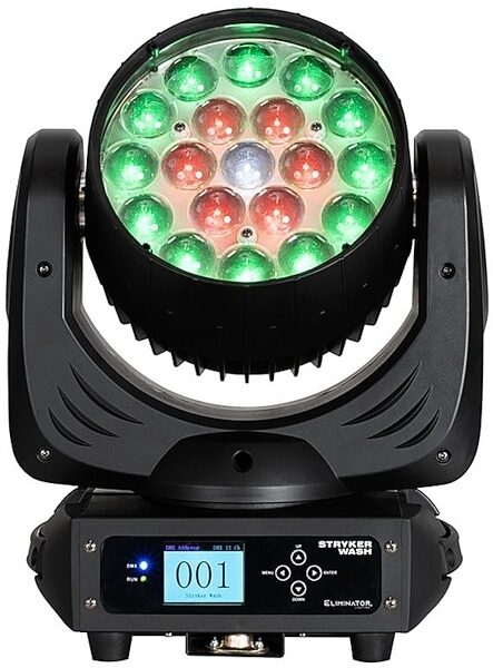 open zoom image for Eliminator Lighting Stryker Wash Effect Light, New, Action Position Back