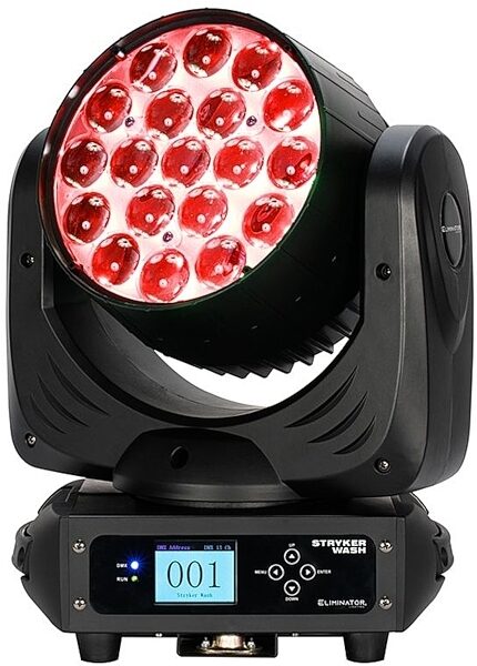 open zoom image for Eliminator Lighting Stryker Wash Effect Light, New, Action Position Back