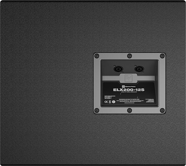 open zoom image for Electro-Voice ELX200-12S Passive, Unpowered Subwoofer (1x12"), Single Speaker, Black, Action Position Back