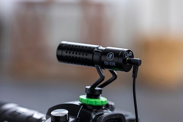 open zoom image for Mackie EM-93M Ultra-Compact Condenser Microphone, New, Action Position Back