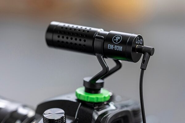 open zoom image for Mackie EM-93M Ultra-Compact Condenser Microphone, New, Action Position Back