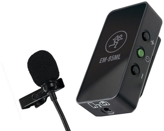 open zoom image for Mackie EM-95ML Lavalier Microphone with In-Line Amplifier for Smartphone and DSLR, New, Main