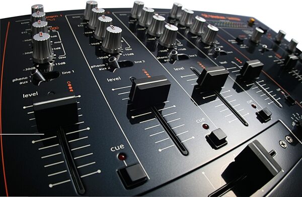 open zoom image for Vestax DSM410 4-Channel Rackmount DJ Mixer, Mixer Detail