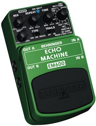 open zoom image for Behringer EM600 Echo Machine Pedal, Left