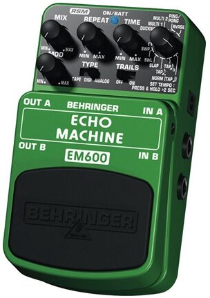 open zoom image for Behringer EM600 Echo Machine Pedal, Right