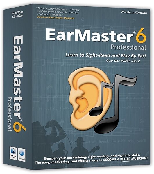 open zoom image for EarMaster Pro 6 Ear Training Software, Main