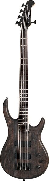 open zoom image for Epiphone Embassy Standard V Electric Bass, Trans Black