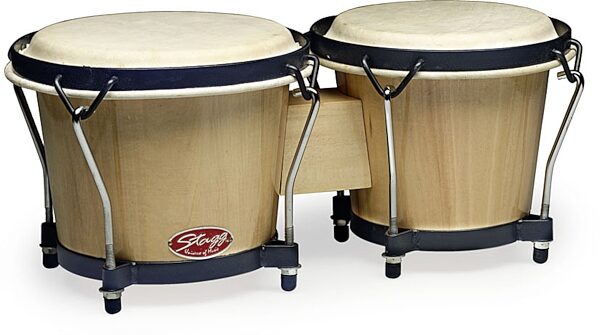 open zoom image for Stagg BW70N Bongos, Natural